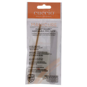 Manicure Client Guard Disposable Pro Pack by Cuccio Pro for Women - 3 Pc